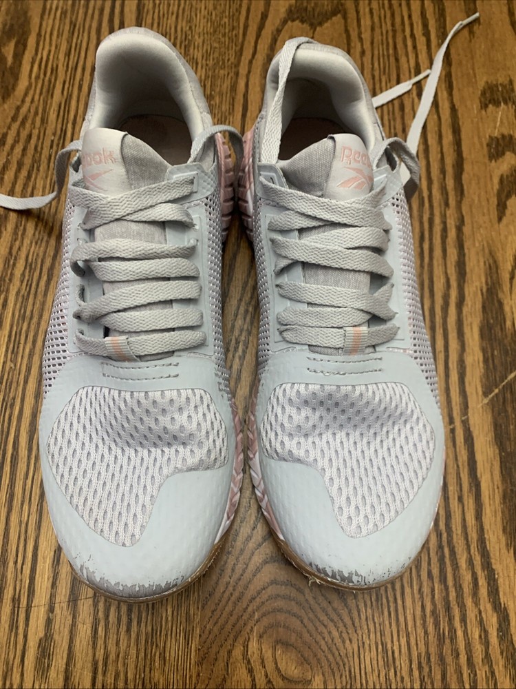 Reebok Running Shoes 8 1/2 women Gray And Pink