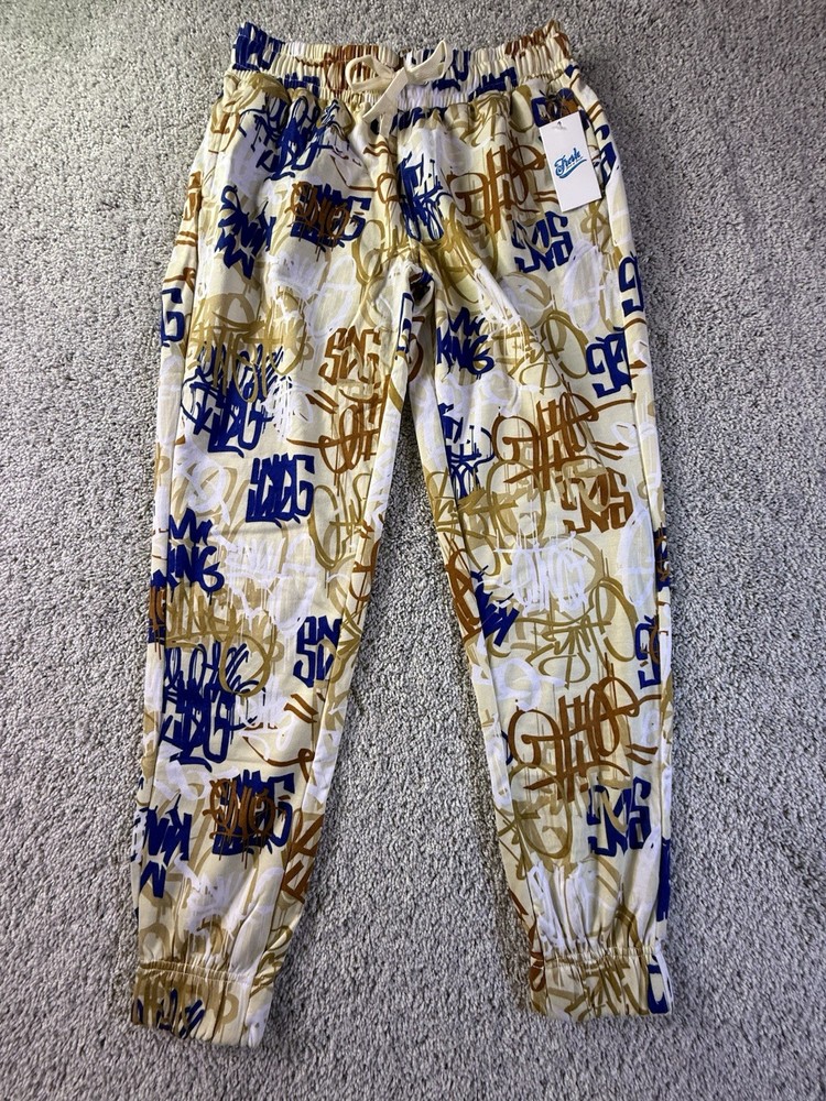 NWT Fresh Prints Of Bel-Air Joggers Size XL Graphic Design Urban Wear