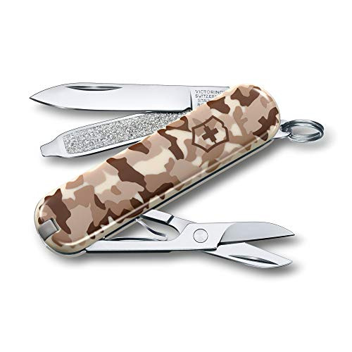 Victorinox Classic SD Desert Camo Swiss Army Knife Multi-Tool Compact Pocket Knife