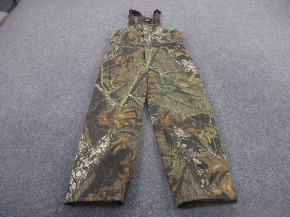 Redhead Overalls Men M Camo Bibs Hunting Hiking Outdoor Lined Mossy Oak Break Up