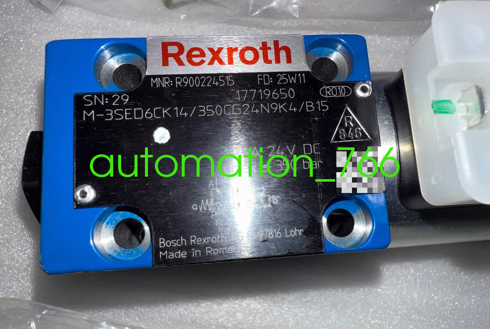 NEW Rexroth R900224515 M-3SED6CK14/350CG24N9K4/B15 Solenoid valve Via DHL /Fedex