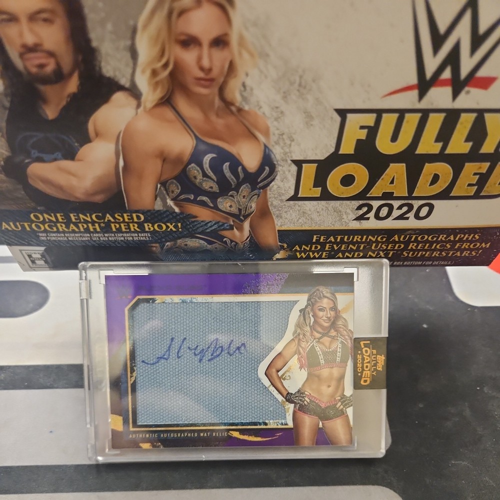 2020 Topps WWE Fully Loaded Alexa Bliss Encased Auto Relic #ed /25 🔥 M-AB