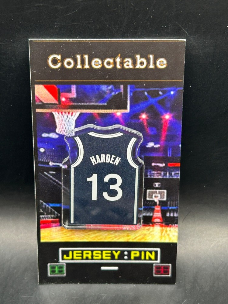 Brooklyn Nets James Harden Jersey Lapel Pin - Classic NBA Collectible