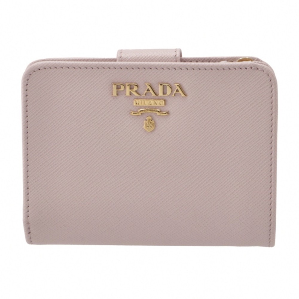 New Prada leather wallet includes original box