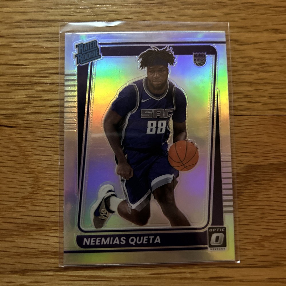 2021-22 Optic Rated Rookie Neemias Queta Silver Holo RC Prizm Celtics