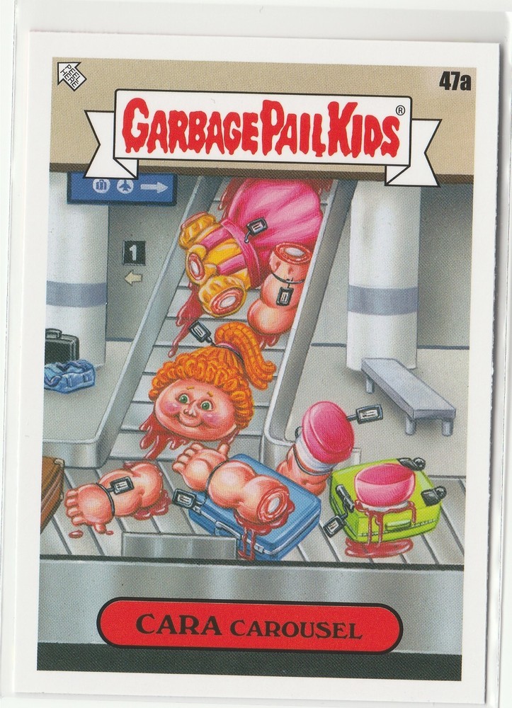 Vintage GPK Cara Carousel #47a Garbage Pail Kids 2021 Vacation Series