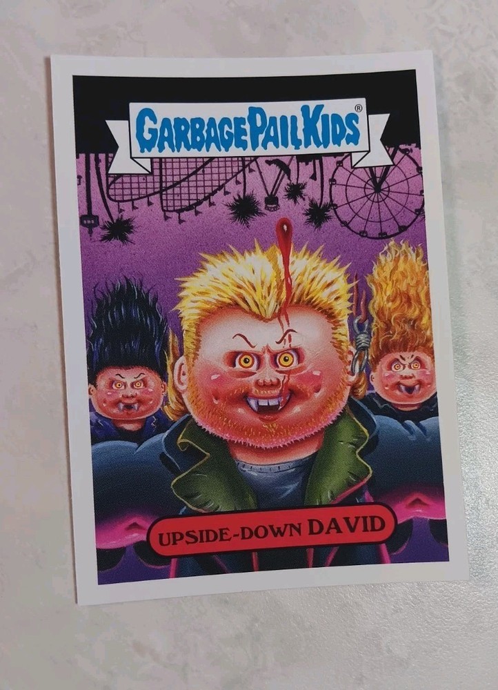 Upside-Down David #8b Garbage Pail Kids GPK 2019 Revenge of Oh the Horror-ible