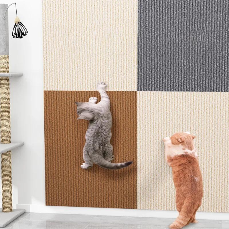Self-adhesive Carpet Cats Scratch Board Wall Anti Cat Scratch Sofa Diy Cats