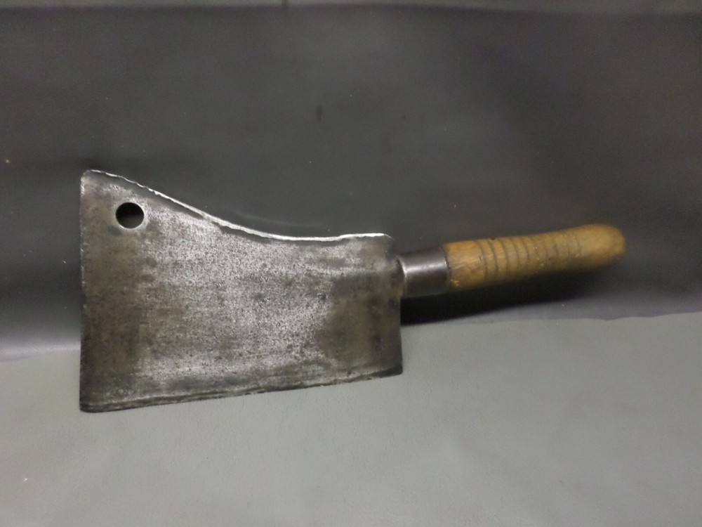 VINTAGE WM. BEATTY & SONS MEAT CLEAVER - NO. 0 - SOLID 14 1/2 - 8