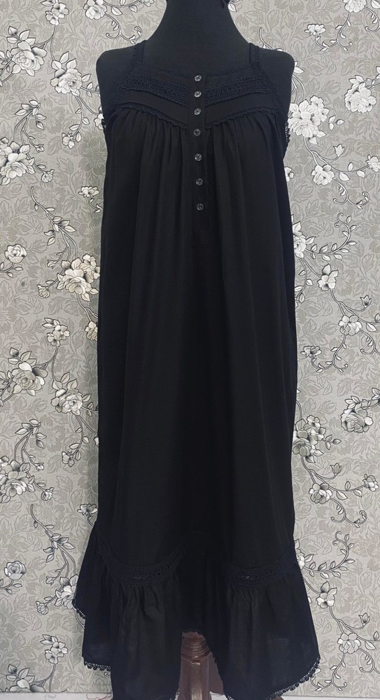 SoieRose SR-1178 100% Cotton Victorian Nightgown � Vintage Inspired Sleepwear