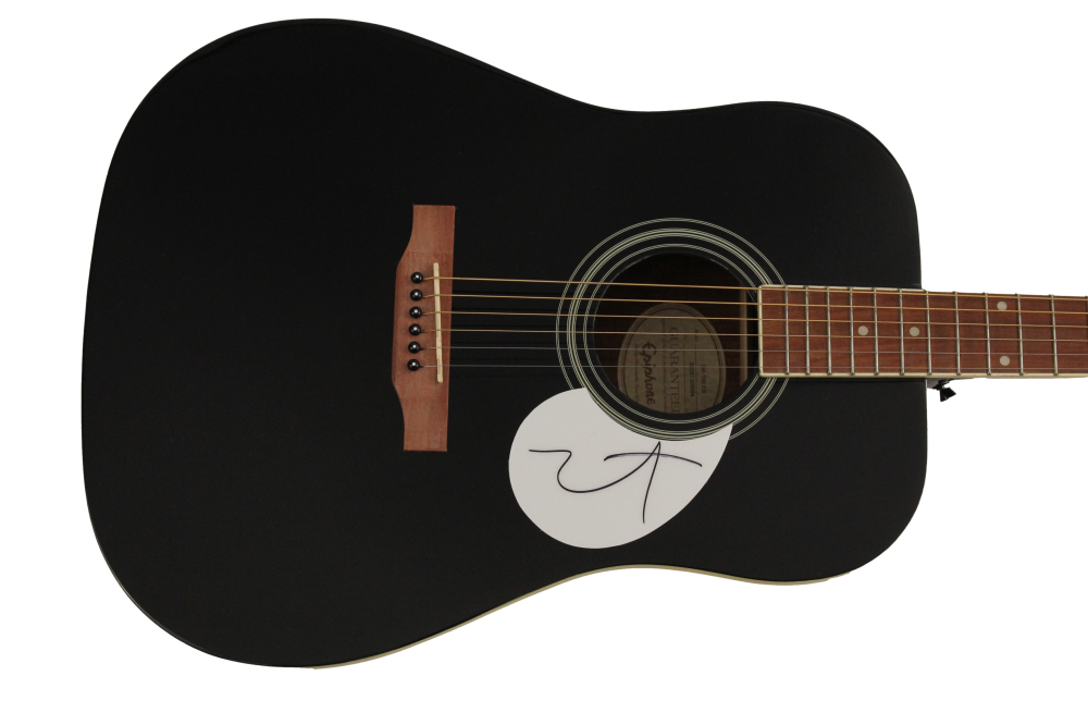 KANYE WEST SIGNED AUTOGRAPH GIBSON EPIPHONE ACOUSTIC GUITAR - YEEZY YE JSA COA