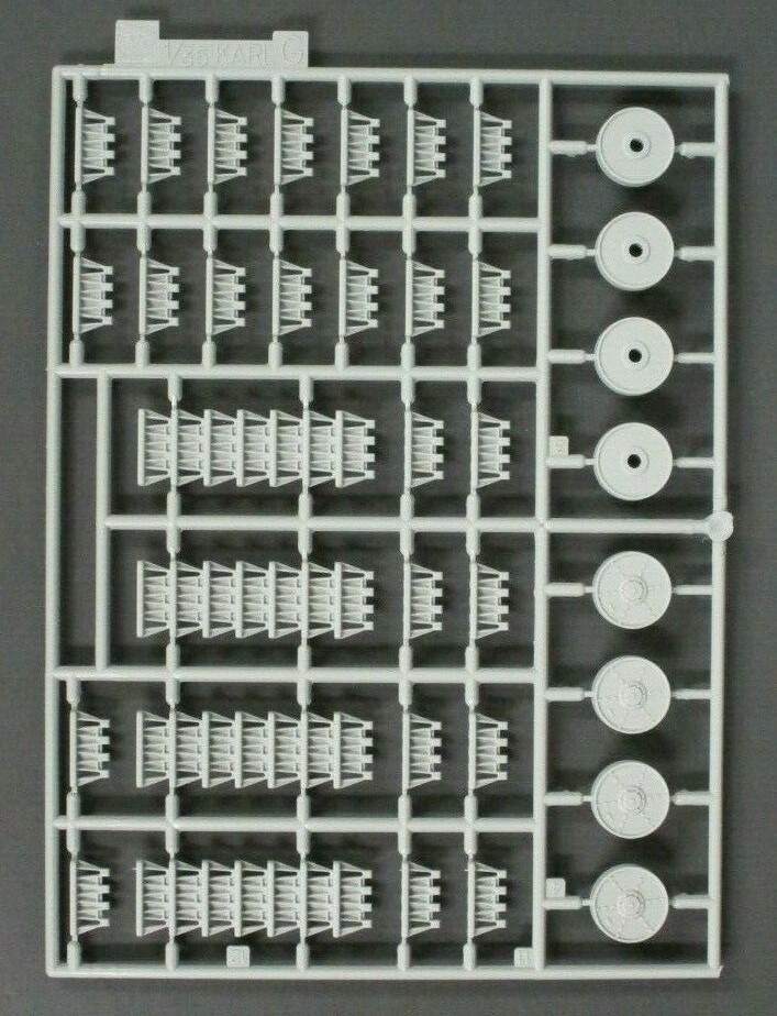 Dragon 1/35 Scale Karl/Loki Heavy Mortar Parts Tree G2 from Kit No. 6946