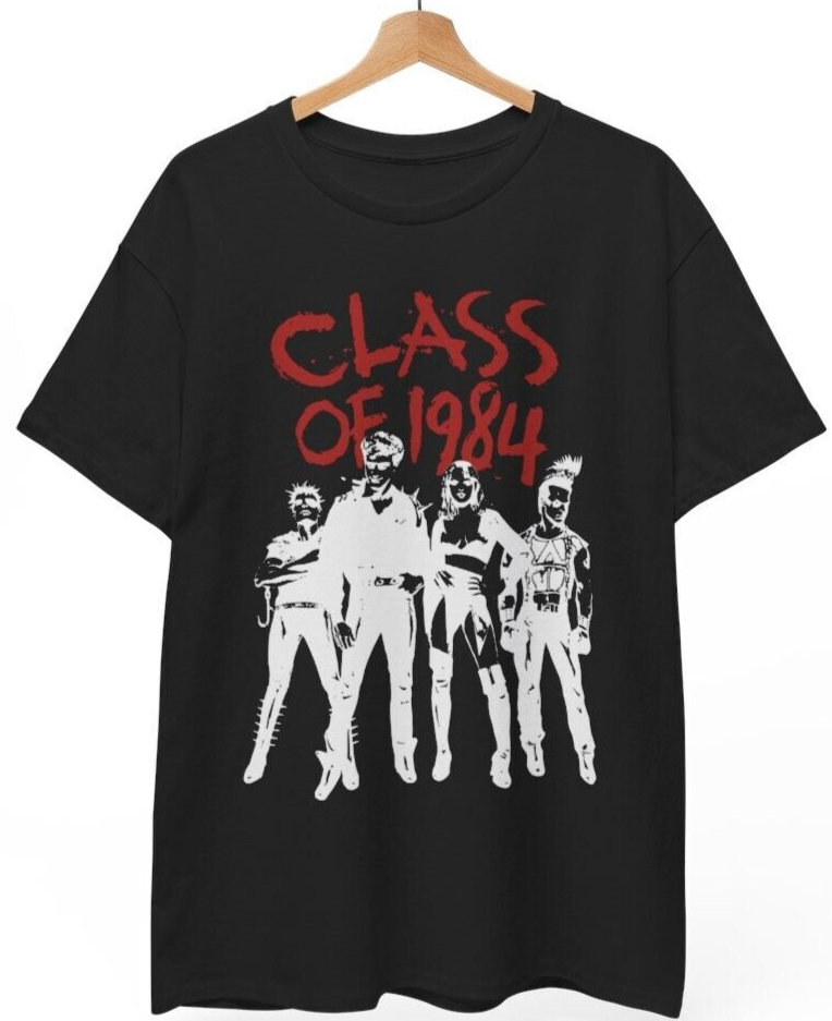 Class of 1984 Punk Horror Movie T-Shirt - 80s Cult Film Unisex Tee
