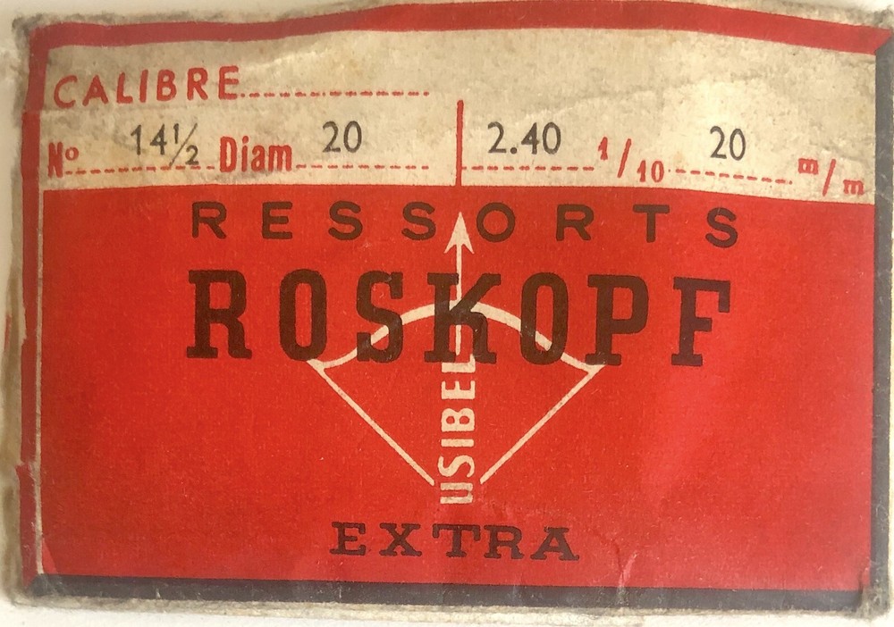 1X Mainspring 6610 2.40x14.5 Ø20 H14 Watch Movement Part