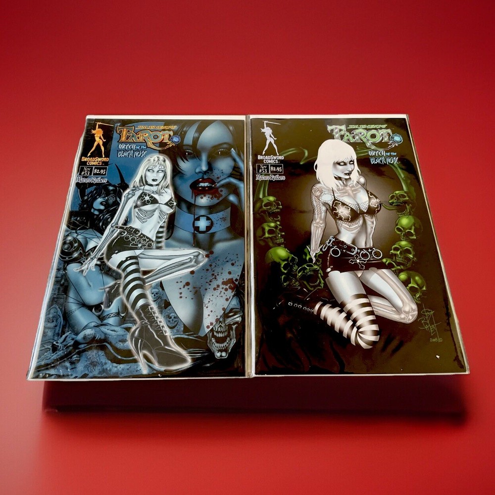 Tarot Witch of the Black Rose 53 A B Variants VF NM Condition