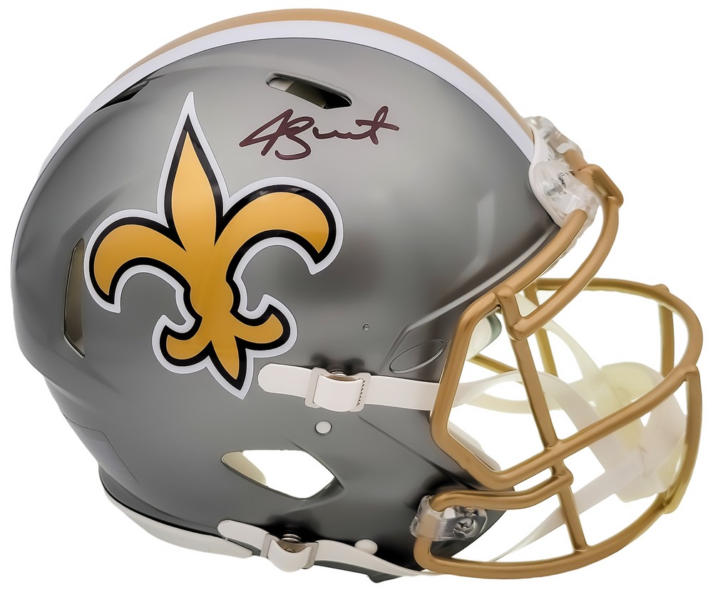 SALE! JAMEIS WINSTON AUTOGRAPHED SAINTS FLASH FULL SIZE AUTH HELMET BECKETT-image