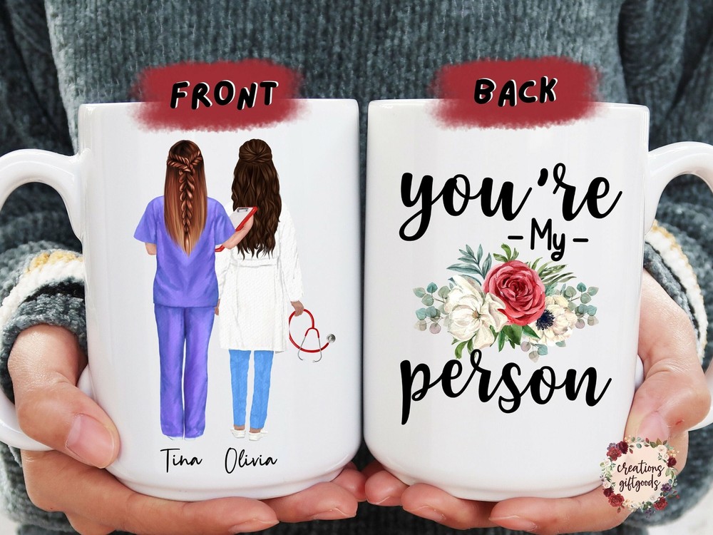 Nurse Best Friend Mug Custom Nurse Gift Medical Student Gift Future Doctor