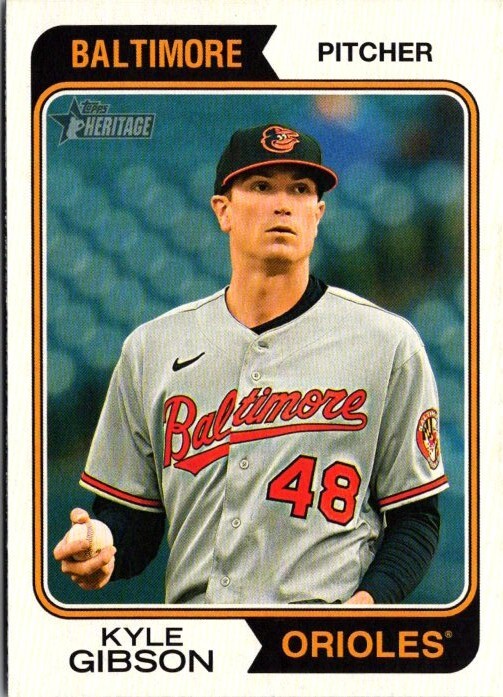 2023 Topps Heritage High Number - #654 Kyle Gibson