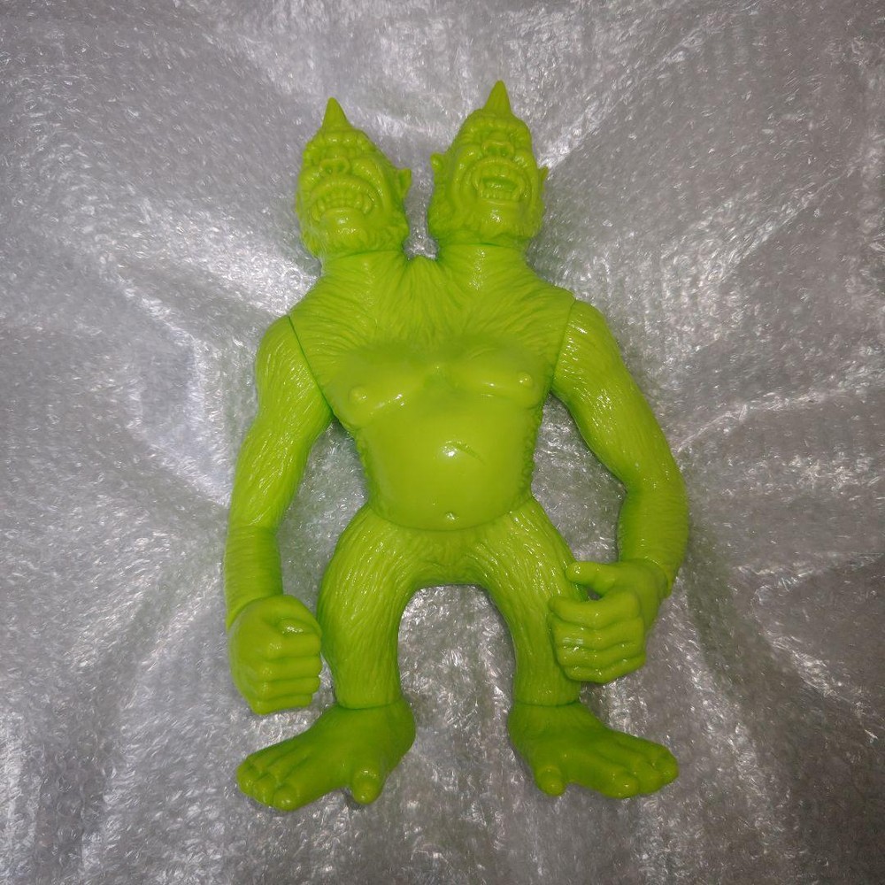 MISHKA CYCO APE Yellow Green Soft Vinyl Figure Japan limited rare Vintage toys