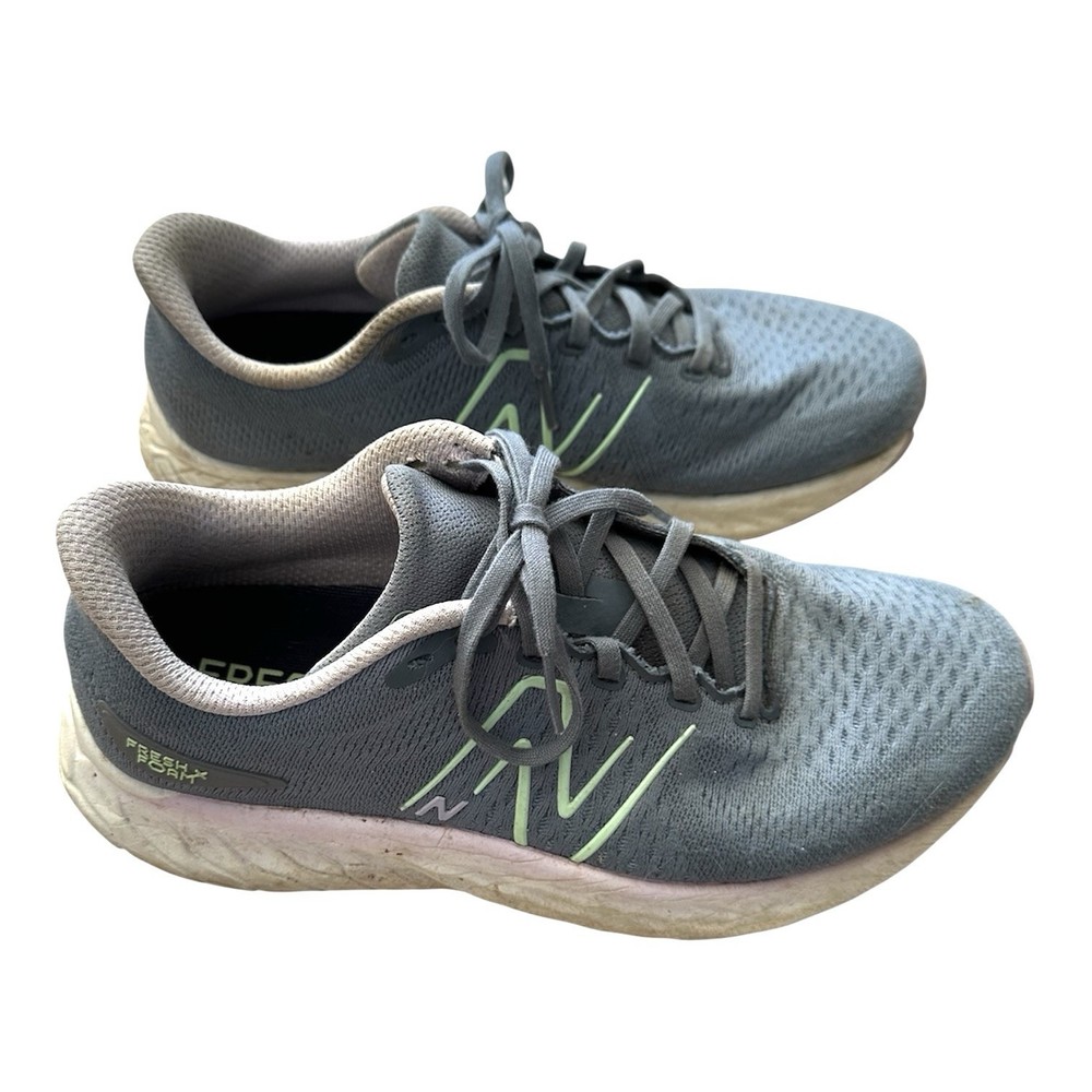 New Balance Shoes Women’s Size 9.5 Grey Green Fresh Foam Athletic Running Gym