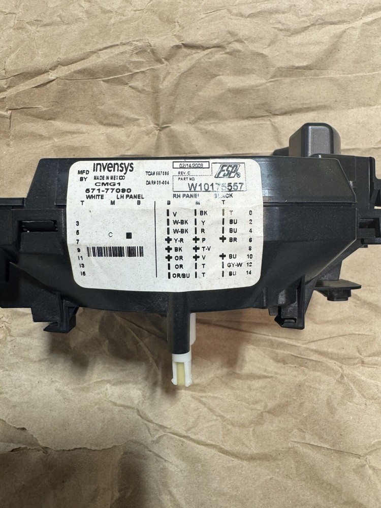 Temporizador de lavadora OEM MAYTAG AP6016311 W10175557 PID# 14629