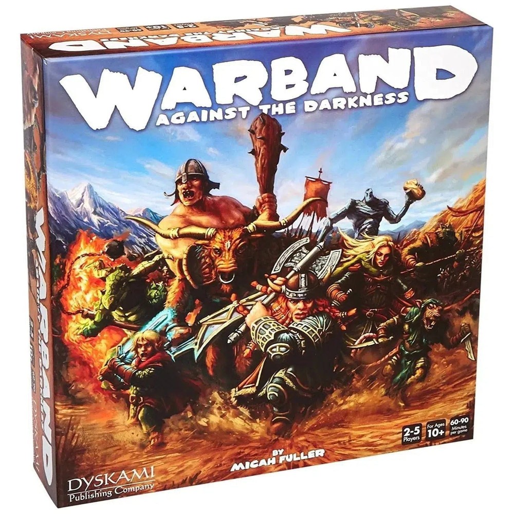 Warband Against the Darkness - Strategic Fantasy Board Game  