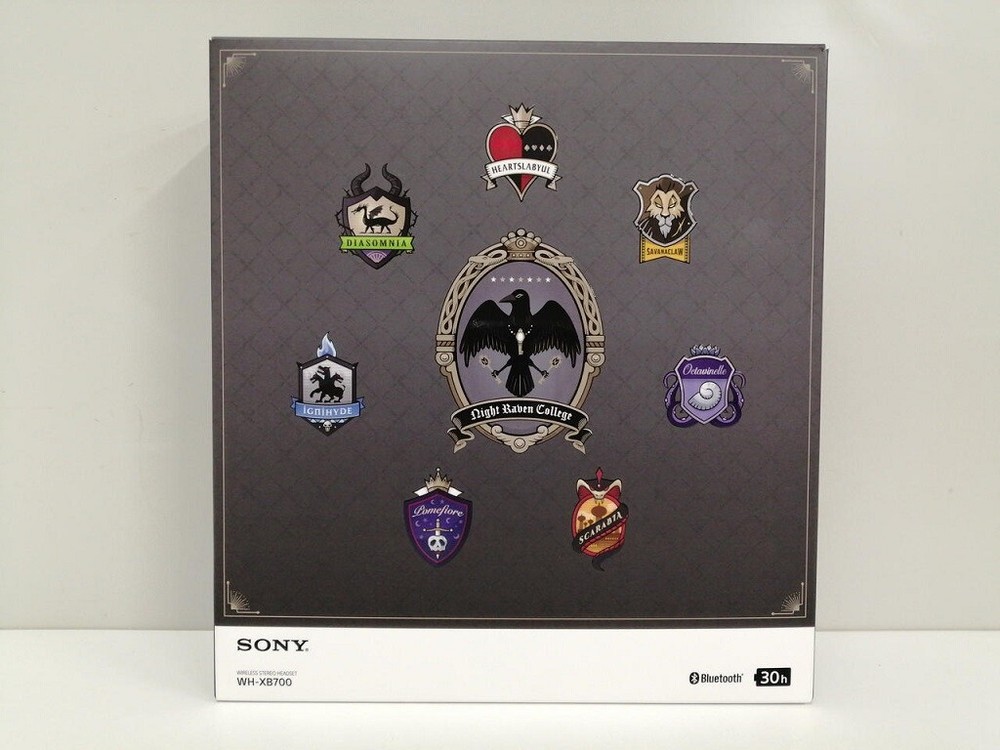 Disney x Sony WH-XB700 DIASOMNIA Twisted Wonderland Wireless Headphones JPN