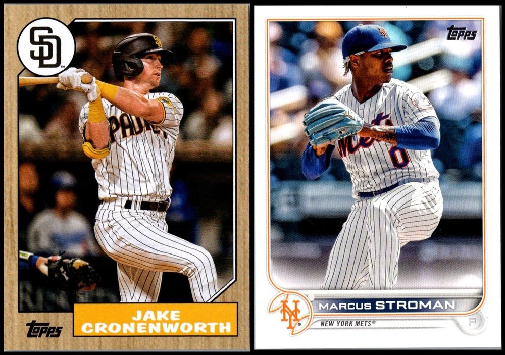 2022 Marcus Stroman New York Mets (2) Card Lot - MUST-HAVE ITEM – ONLY TODAY!