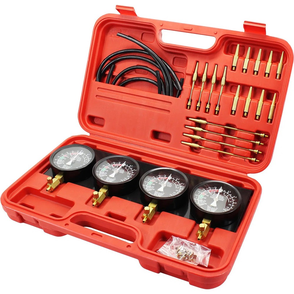 Bestauto Fuel Vacuum Carburetor Synchronize Tool Kit Fuel Vacuum Carburetor Sync