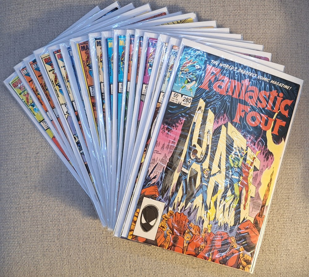 Lot of 15 Marvel Comics Fantastic Four #280-294 John Byrne Doctor Doom She Hulk
