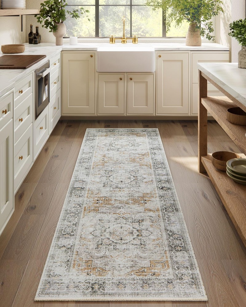 Washable Runner Rug Non Slip: 2'6