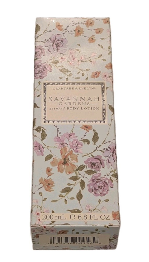 CRABTREE & EVELYN SAVANNAH GARDENS SCENTED BODY LOTION 6.8 fl Oz NIB.