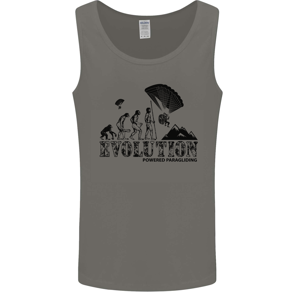 Powered Paragliding Evolution Paraglider Mens Vest Tank Top