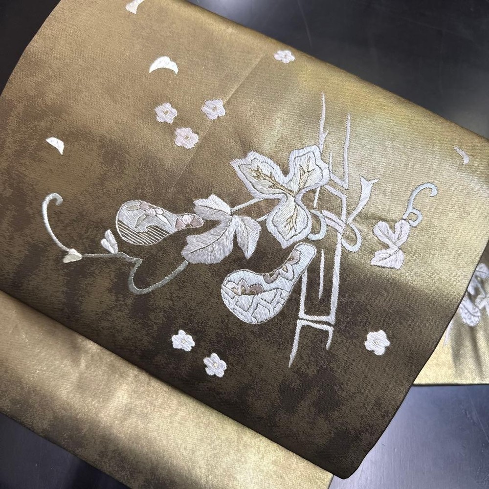 Nagoya Obi 9-inch Pure Silk Kimono Accessory Traditional Japanese