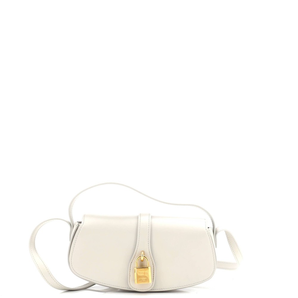 Celine Tabou Clutch with Strap Smooth Calfskin