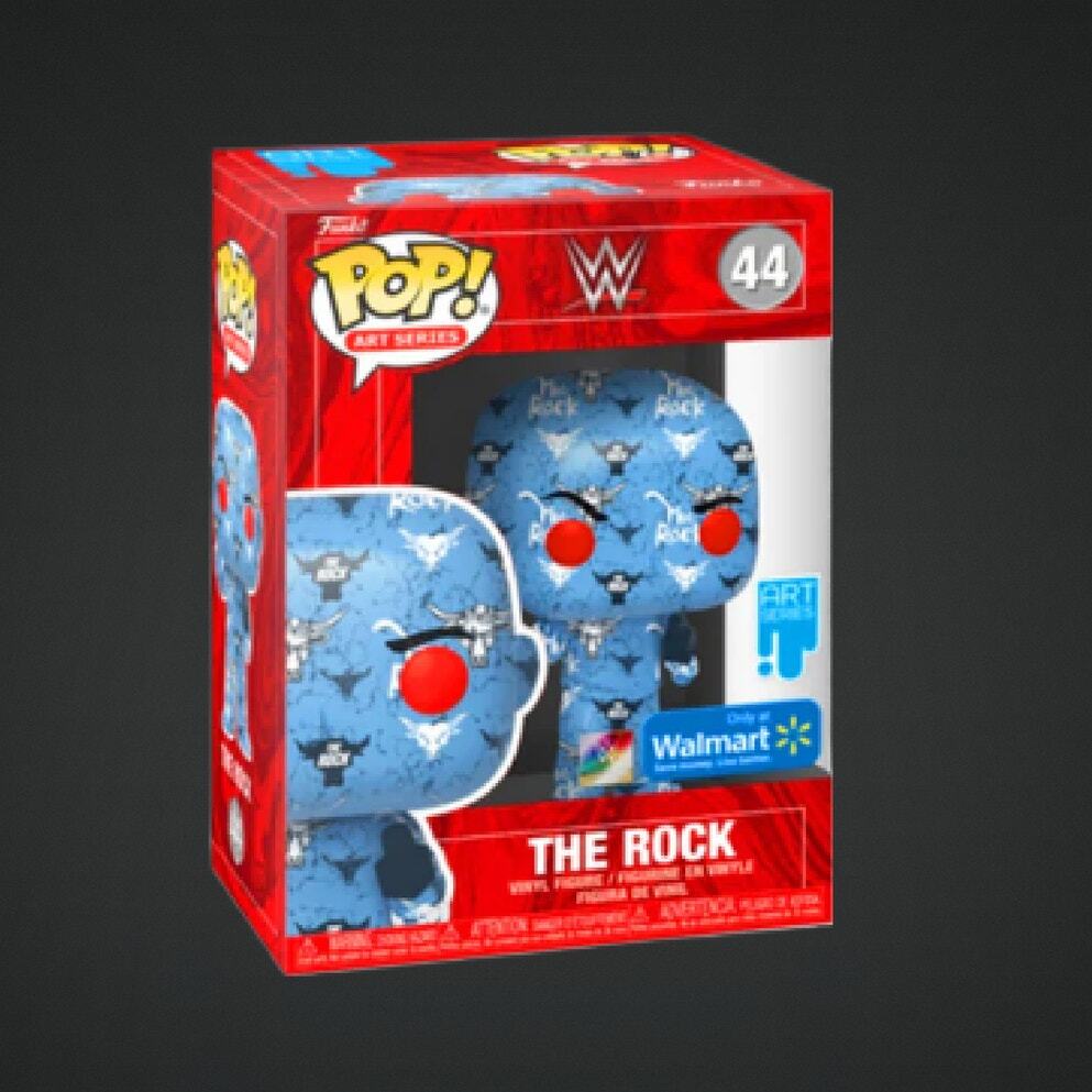 WWE The Rock Art Series Exclusive Funko Pop in Hardstack 44
