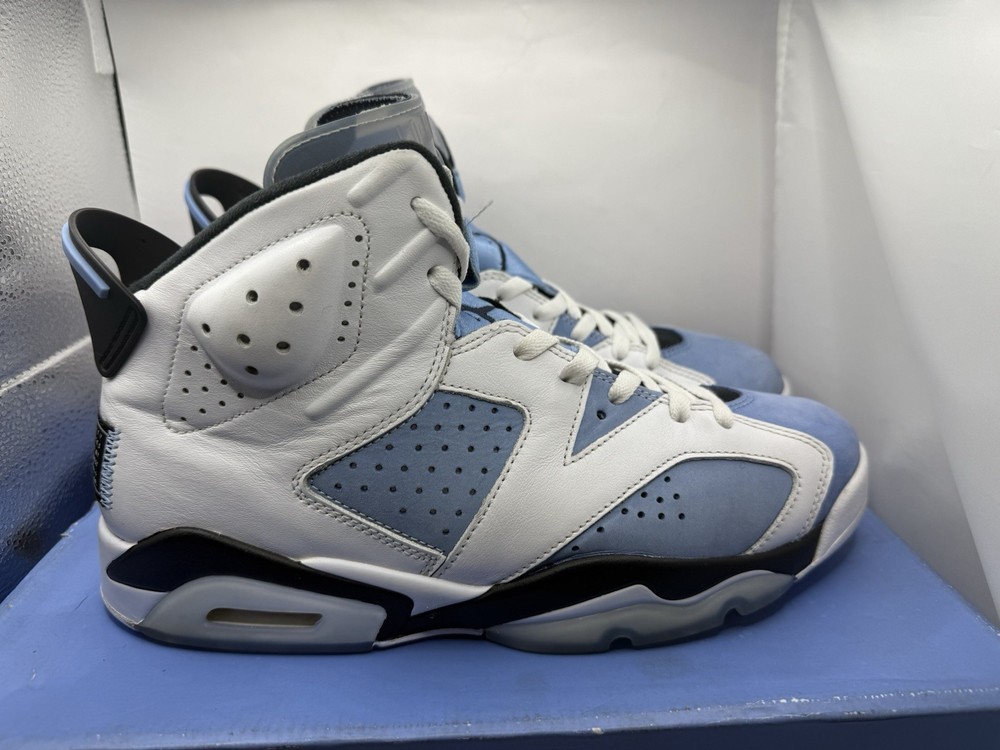 Nike Air Jordan 6 Retro UNC Home CT8529-410 With Box Size 10.5