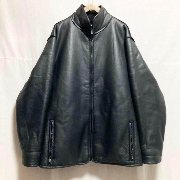 Faux Leather Needles Boa Jacket in Size L Pre-Owned