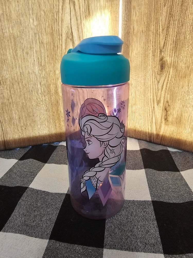 Zak! Designs Disney Frozen Elsa & Anna Water Bottle 16.5 oz kids tumbler