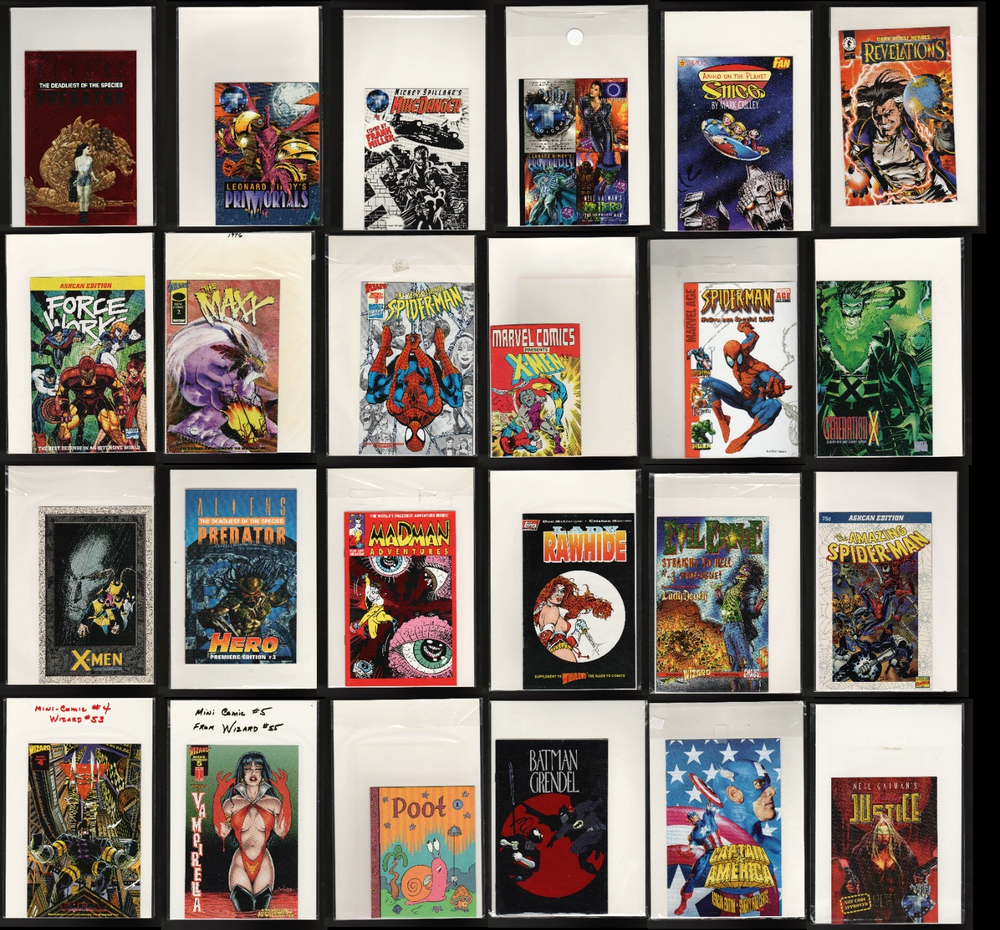 ASHCAN/MINI COMIC LOT OF 24 (9.4/NM AVG) MARVEL/DC/INDIES/IMAGE CGC 'EM!