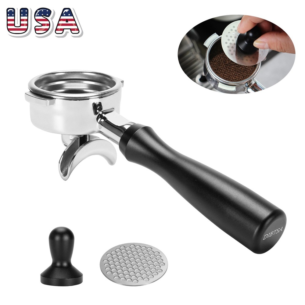 58mm Double Spout Coffee Portafilter For La Marzocco Espresso Filter Punk Screen
