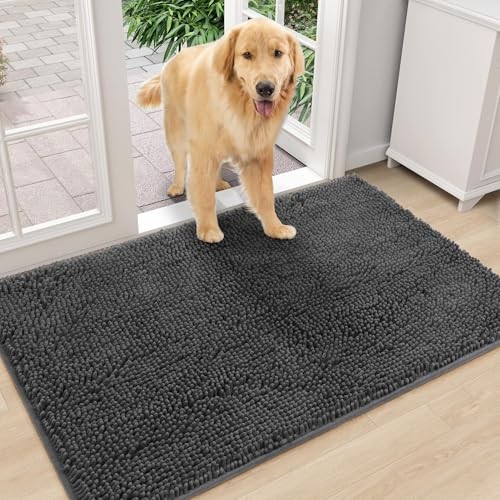 72x36 Large Absorbent Indoor Entrance Mat for Dogs at Front Door