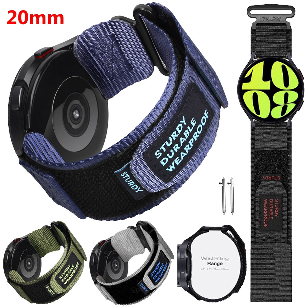 For Huawei Watch 4 3 GT 4 3 2 2e GT 3 Pro Runner Military Nylon Loop Band Strap
