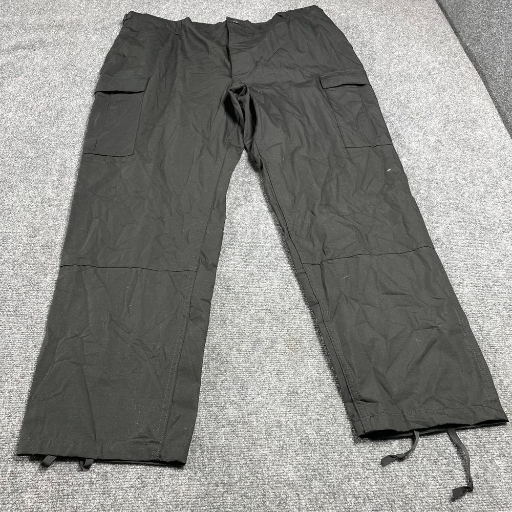 Propper Black Men's Cargo Tactical Pant Button Fly Pockets Cotton Size XL