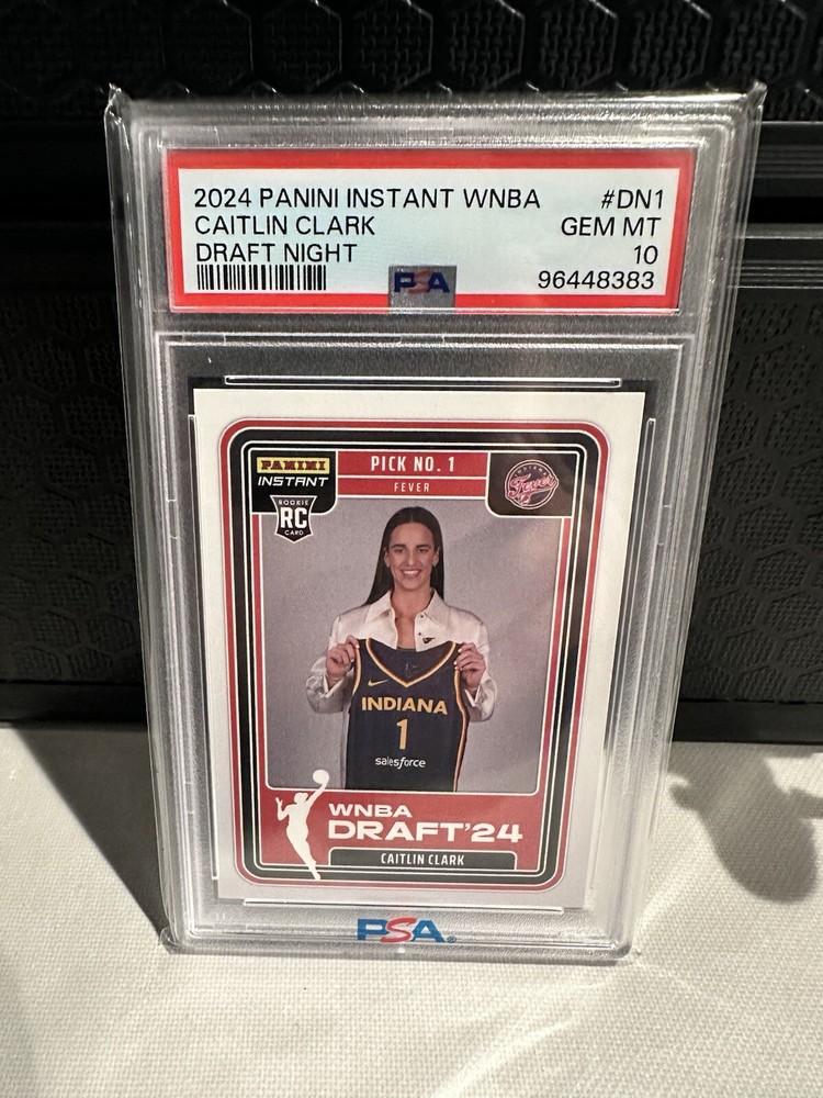 2024 Panini Instant WNBA Draft Night DN-1 Caitlin Clark PSA 10