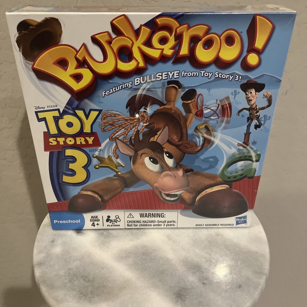 Toy Story 3 Buckaroo Game Bullseye Horse Disney Pixar Hasbro NEW SEALED In BOX