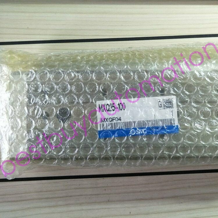 one New SMC MXQ25-100 Pneumatic slide cylinder Free shipping