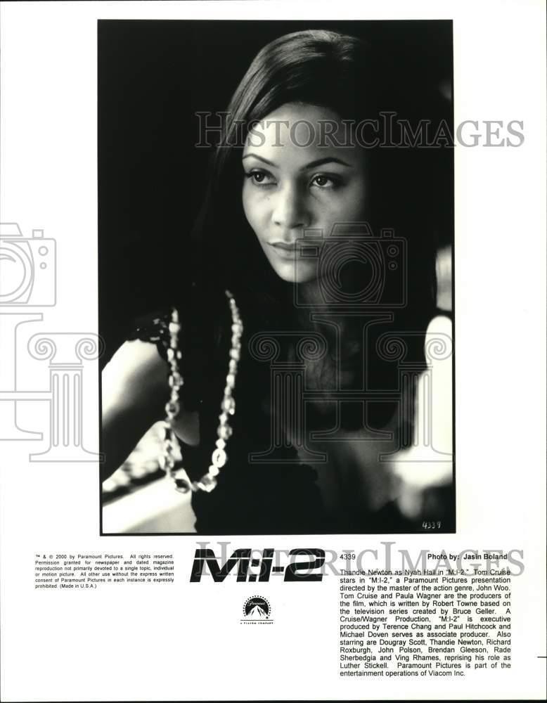 2000 Press Photo Actress Thandie Newton as Nyah Hail in 