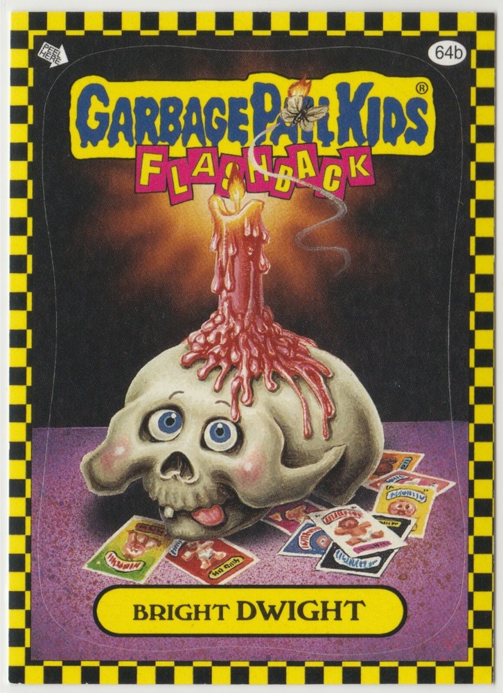 Bright Dwight #64b Garbage Pail Kids 2010 Flashback Series 1 FB1 Card