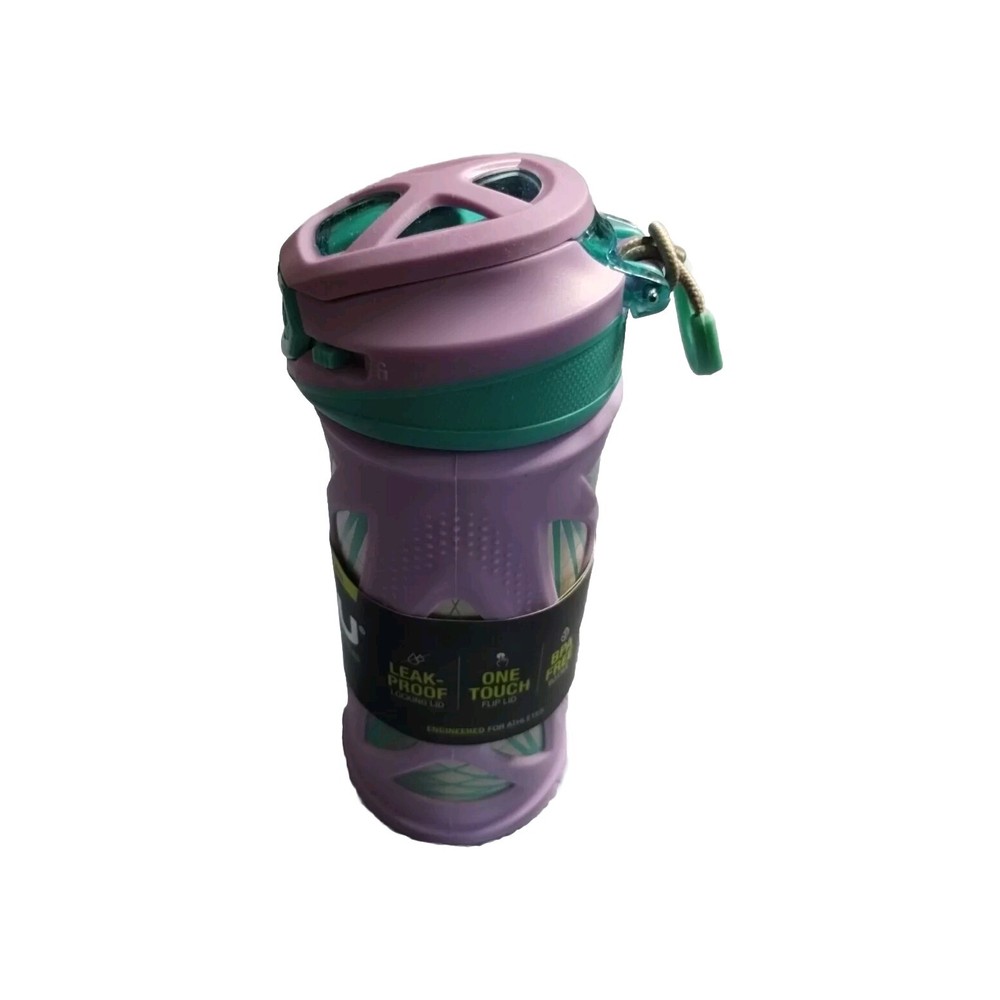 Zulu High Performance Water Bottle BPA Free Pink, Leak-Proof 16 oz Teal Lavender